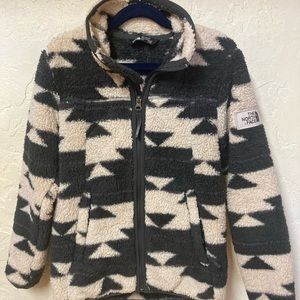North Face girls jacket 7/8